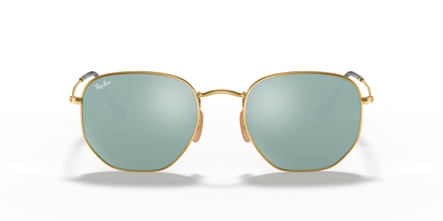 Sunglasses Ray-Ban RB3548N Hexagonal Flat Lenses | Free 