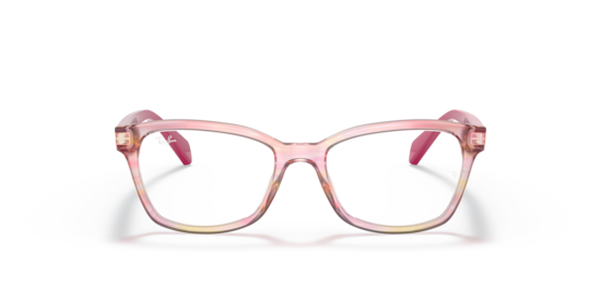 RB1591 Optics Kids Ray-Ban Striped Fuxia