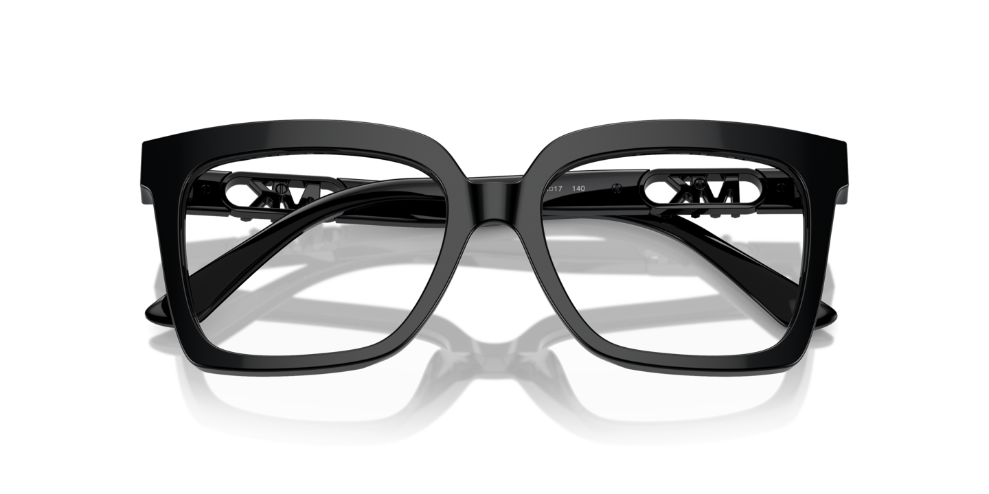 NEW MICHAEL KORS unisex mk811k oval eyeglasses in black Michael Kors Nassau MK4119U Optical Frame 3005 Black - eye  main image 4