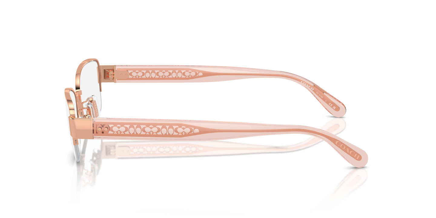 Coach sunglasses rose gold metal frame. Eyeglasses Coach HC5168 | Free Shipping | Glasses.com® main image 4