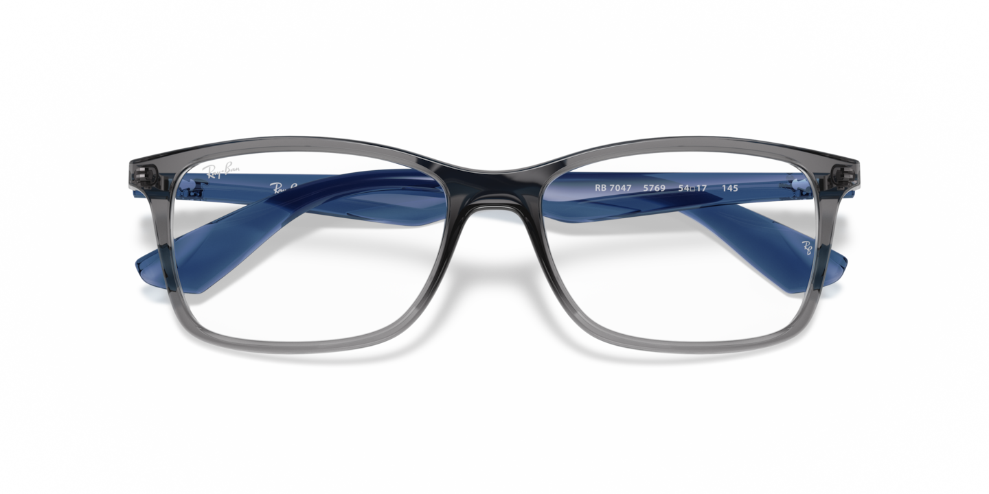 Ray-Ban RB2447NF-62554O-52 Transparent Grey/Blue Flash Gradient Sunglasses – OS Ray-Ban Ray-Ban Glasses in Silver/Gunmetal/Grey | Target Optical main image 4