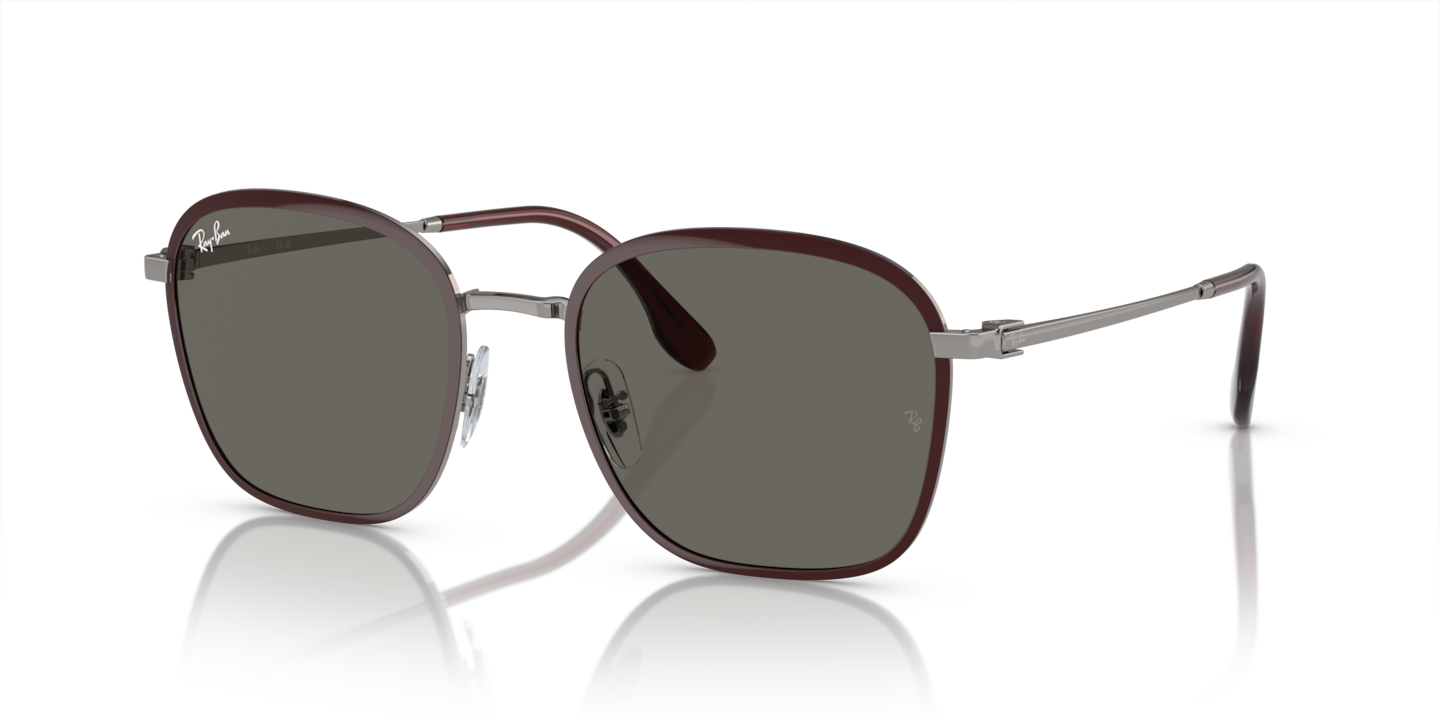Ray-Ban RB3720 Red On Gunmetal