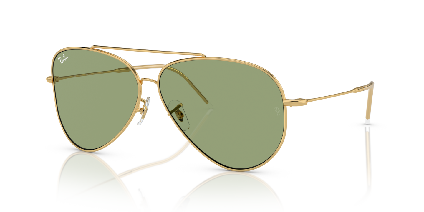 Ray-Ban RBR0101S Aviator Reverse Arista Gold