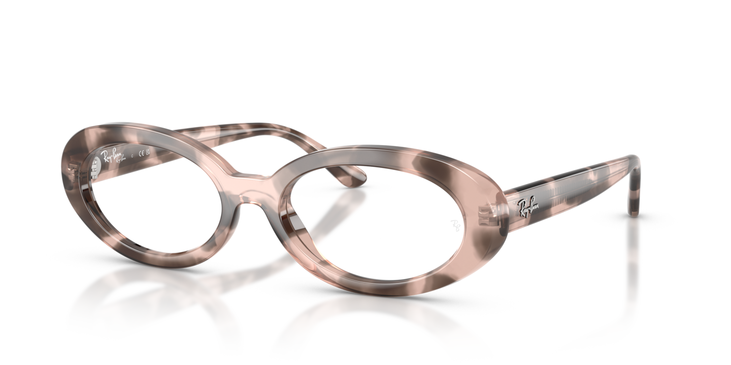 Ray-Ban RB2223V Optics Opal Pink Havana