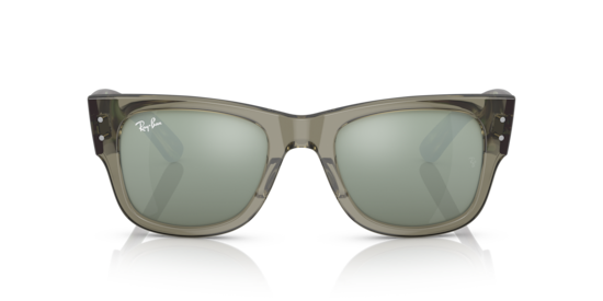 RB0840S Mega Wayfarer Ray-Ban Transparent Green