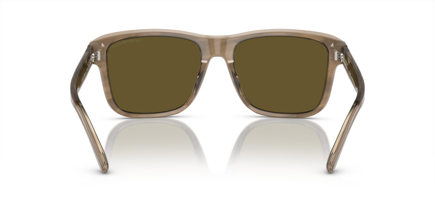 Emporio Armani Transparent Brown Sunglasses - Excellent Condition/ Model EA4008 EA4008 Sunglasses - Emporio Armani Authorized Retailer  main image 3