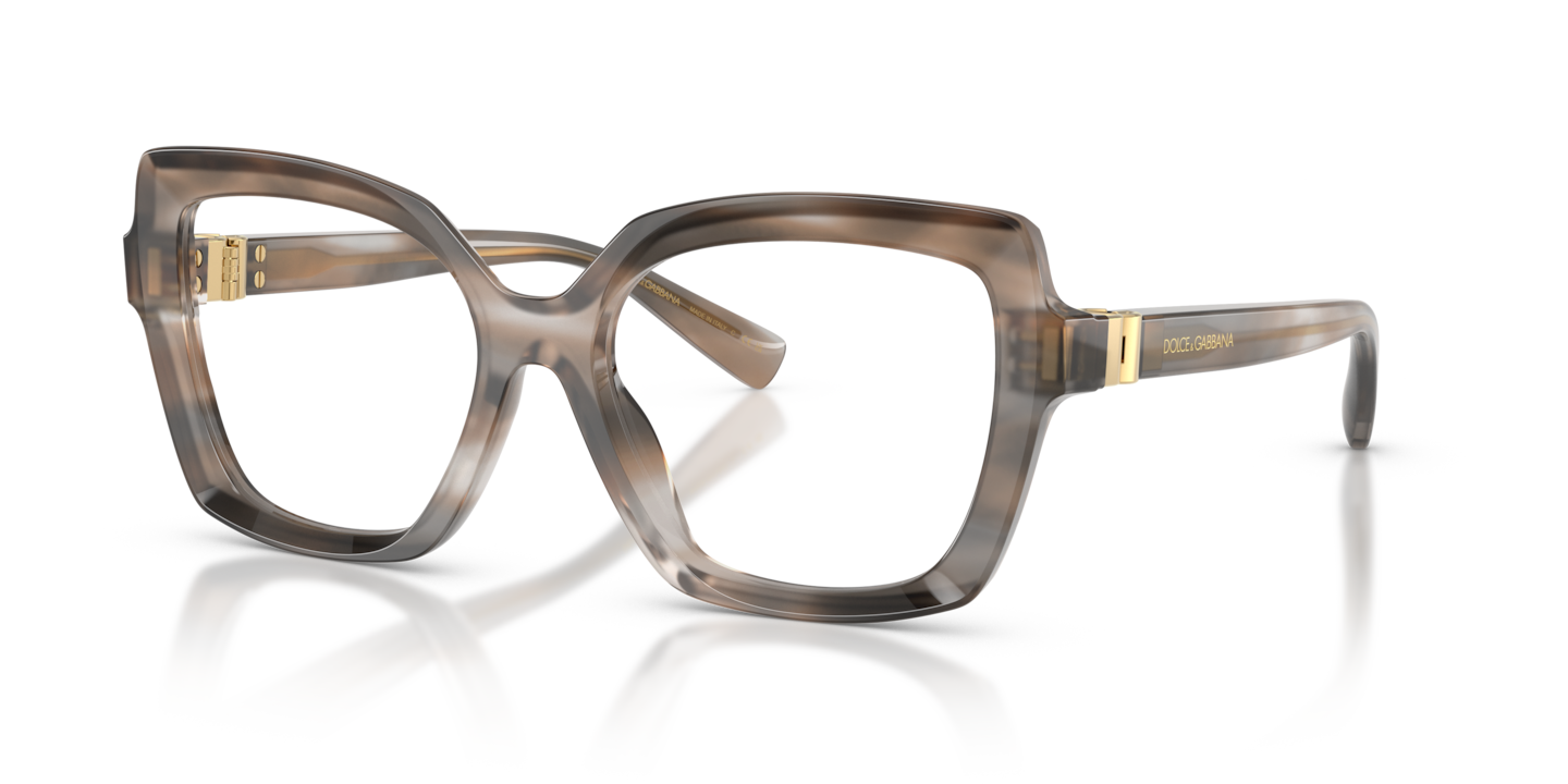 Dolce & Gabbana DG3413 Striped Grey