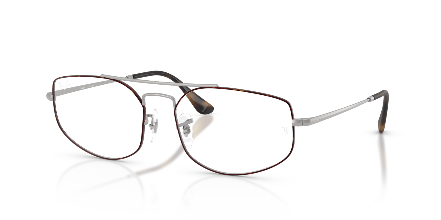 Ray-Ban RB6545 Explorer V Optics Matte Havana On Matte Silver