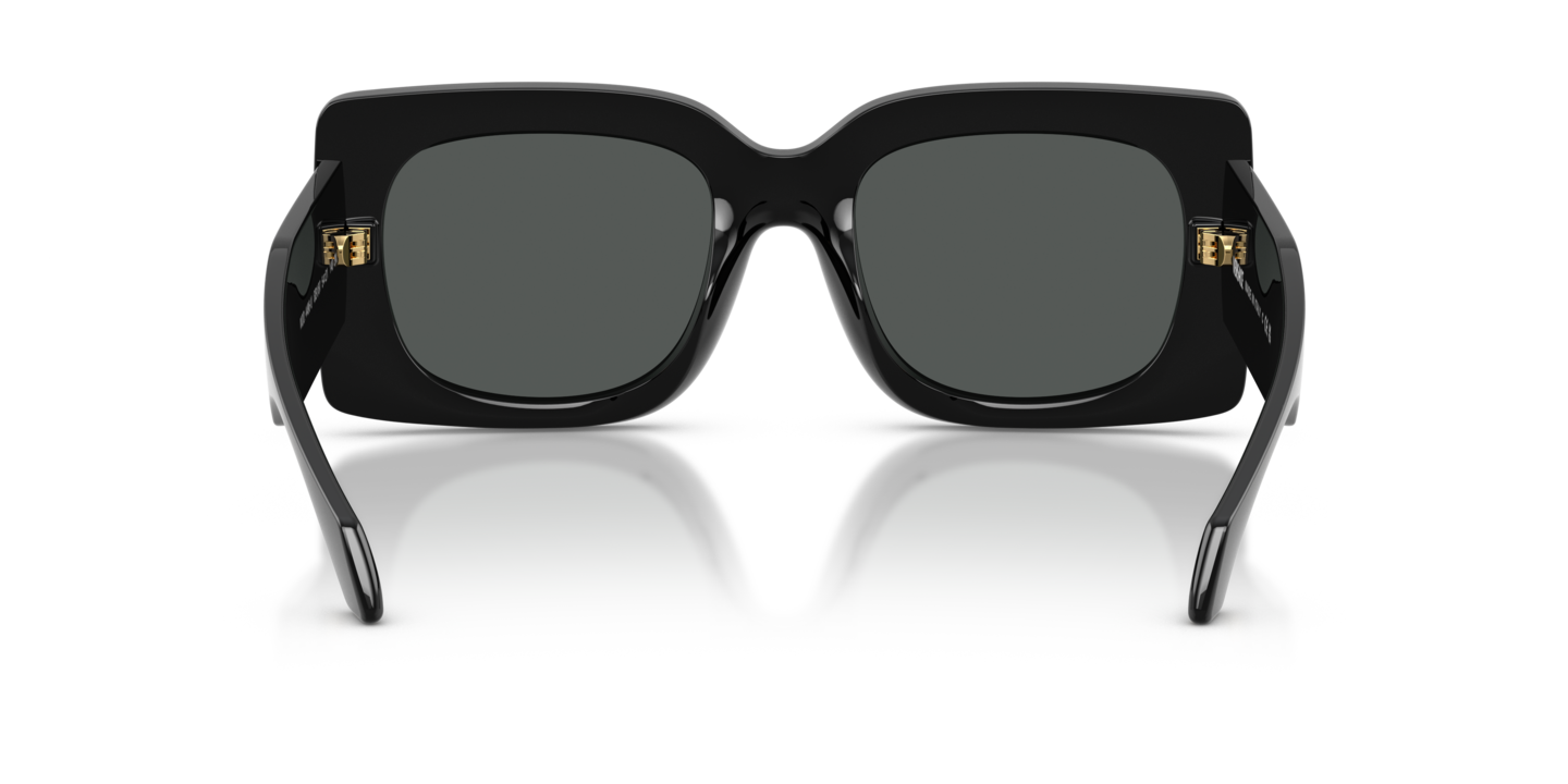 NWT Versace VE4496U Black Rectangle 54mm Sunglasses Versace VE4496U Sunglasses | LensCrafters main image 4