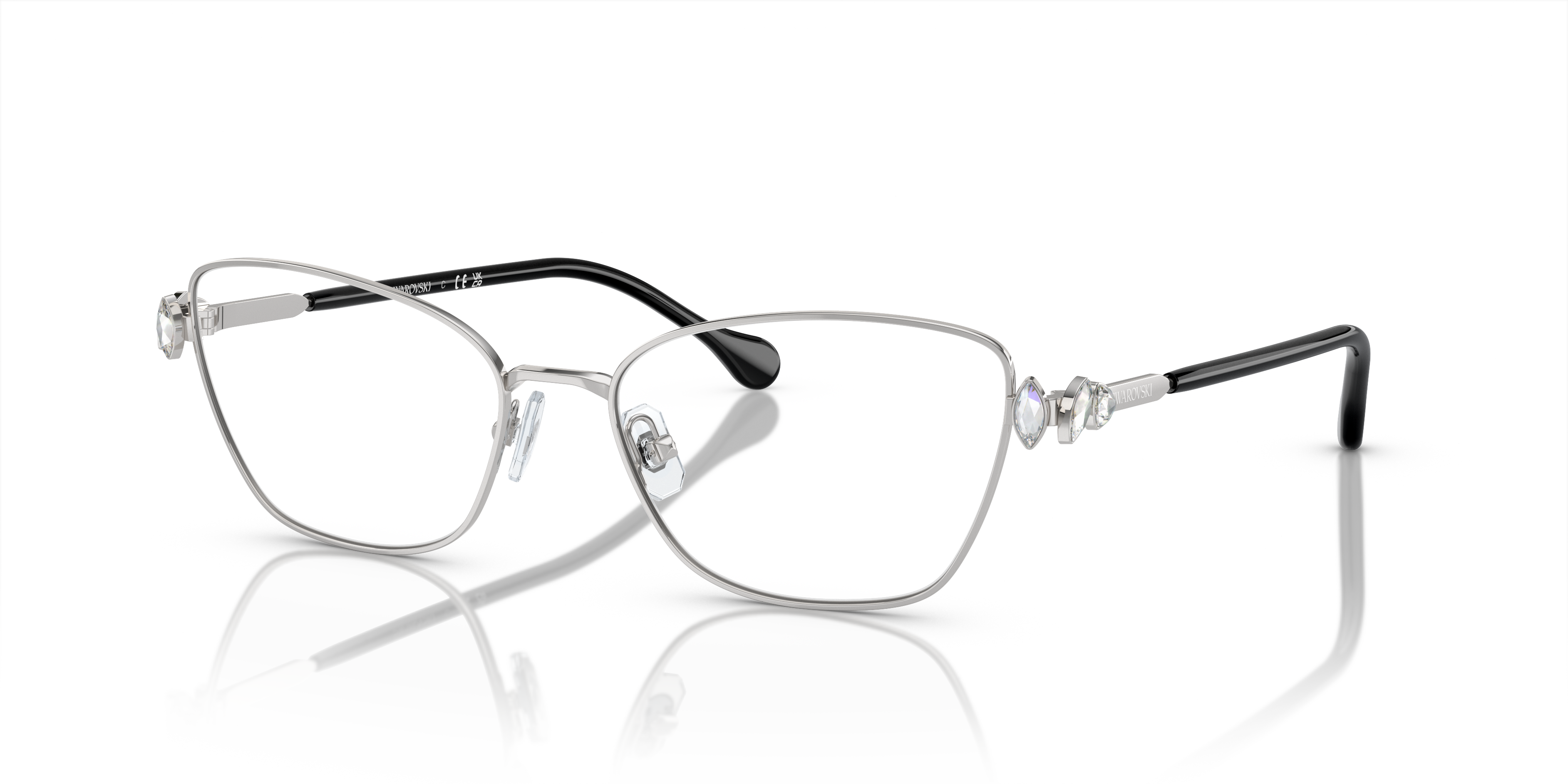 Swarovski Unisex Sk1006 Silver Size Standard 114$