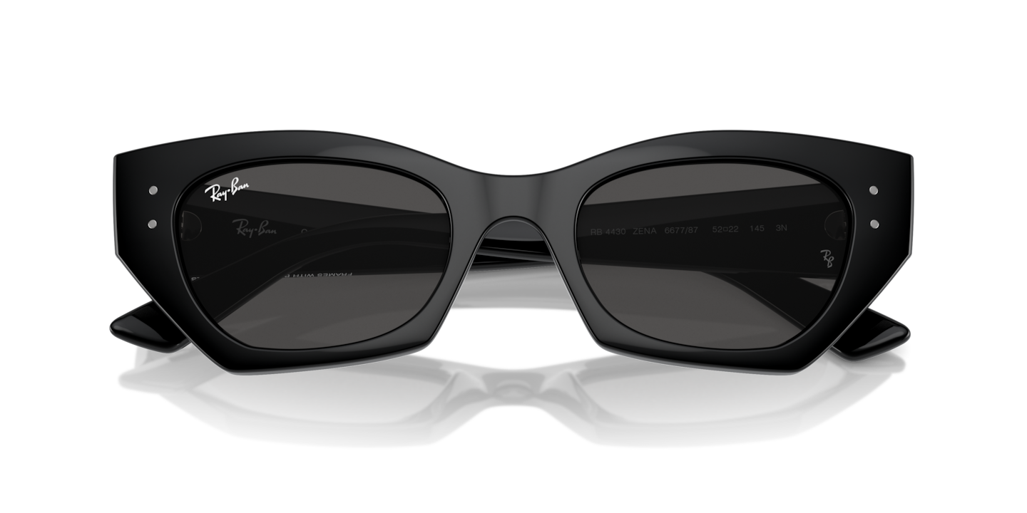 小物 Ray-Ban ORB4430F - Zena 667787 White Ray-Ban RB4430 Zena Bio-Based Sunglasses | LensCrafters