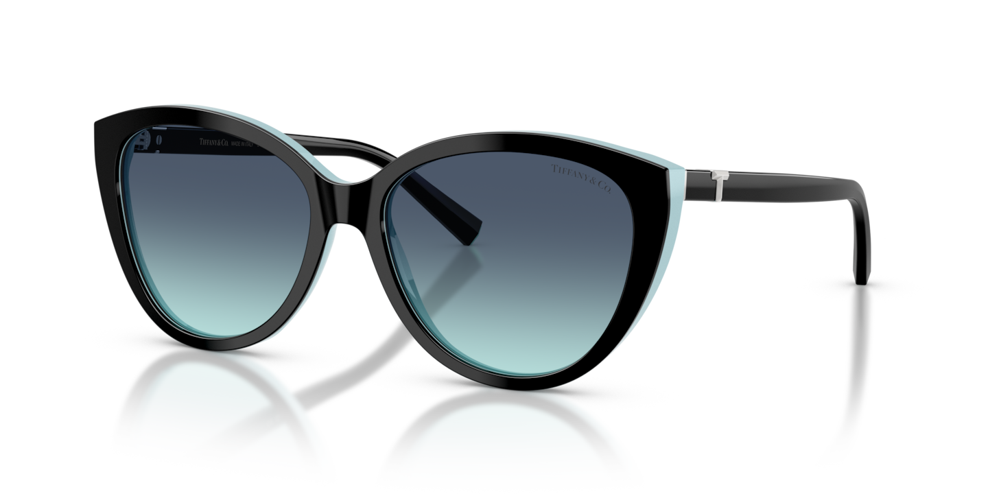 Tiffany TF4251 Black On Tiffany Blue