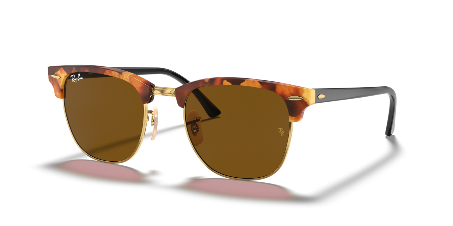 Ray-Ban RB3016 Clubmaster Fleck Brown Havana