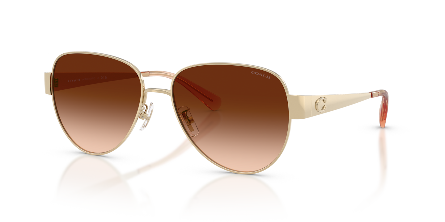 Coach HC7186 CDP37 Shiny Light Gold