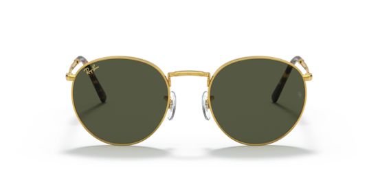 RB3637 New Round Ray-Ban Gold