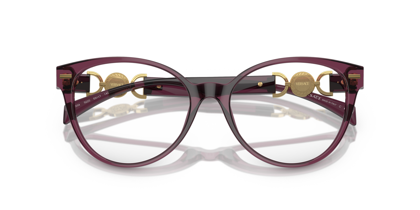 Eyeglasses Versace VE3334 | Free Shipping | Glasses.com® display picture 2