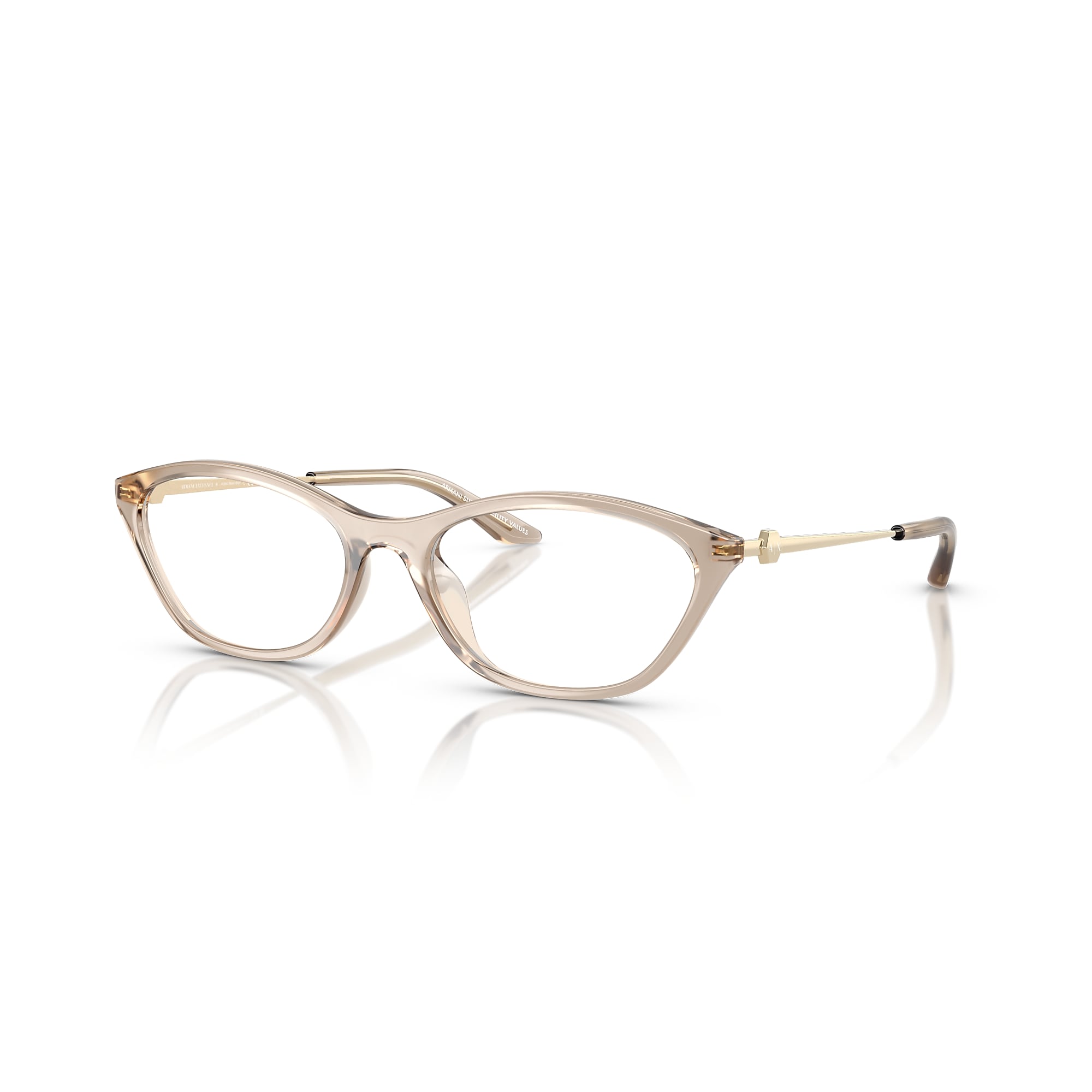 Armani Exchange AX 3121U Plastic Irregular Eyeglasses Armani Exchange 3121U Eyeglasses main image 3