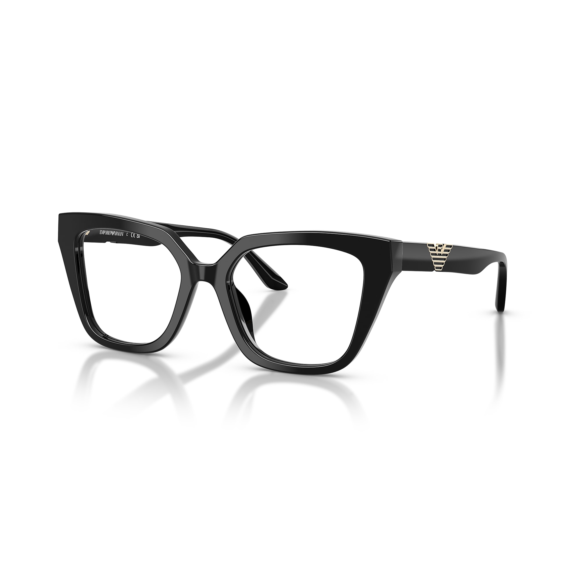$342 EMPORIO ARMANI WOMENS BLACK EYEGLASSES FRAMES GLASSES OPTICAL LENS 3325 Emporio Armani EA3265U Eyeglasses | LensCrafters main image 4