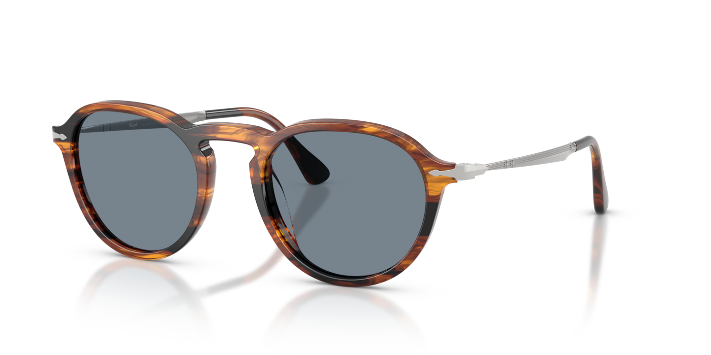 Persol PO3383S Striped Black & Brown