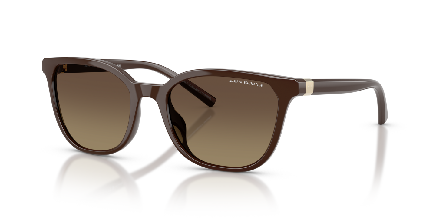 Armani Exchange AX4168SU Shiny Dark Brown