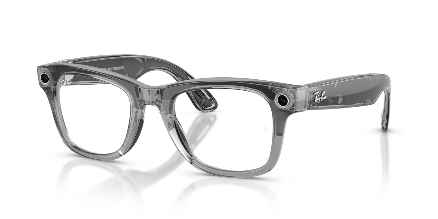 Ray-Ban Ray-Ban Meta Wayfarer Transparent Grey