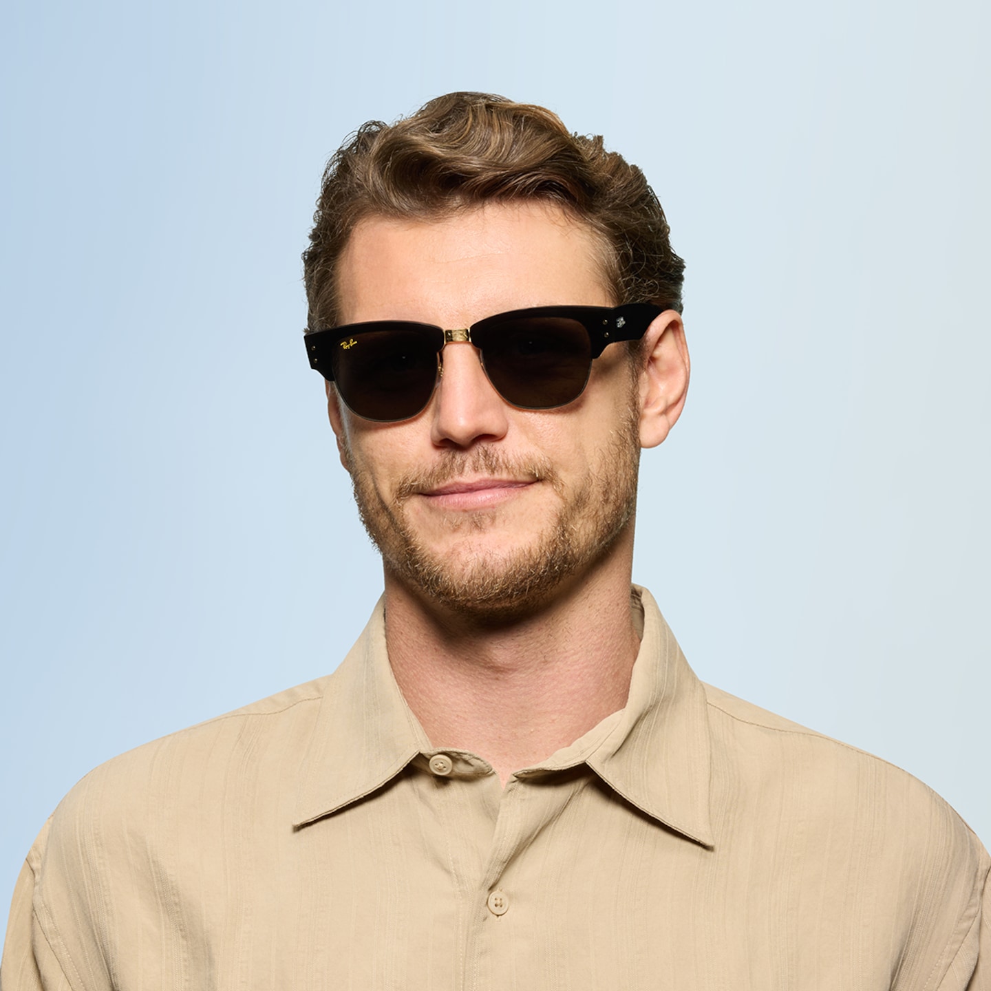 小物 MEGA CLUBMASTER BLACKED OUT COLLECTION Ray-Ban RB0316S Mega Clubmaster Blacked Out Collection L (50