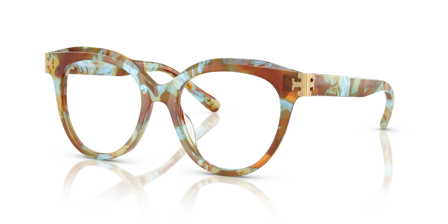 Tory Burch TY2154U Blue Honey Tortoise