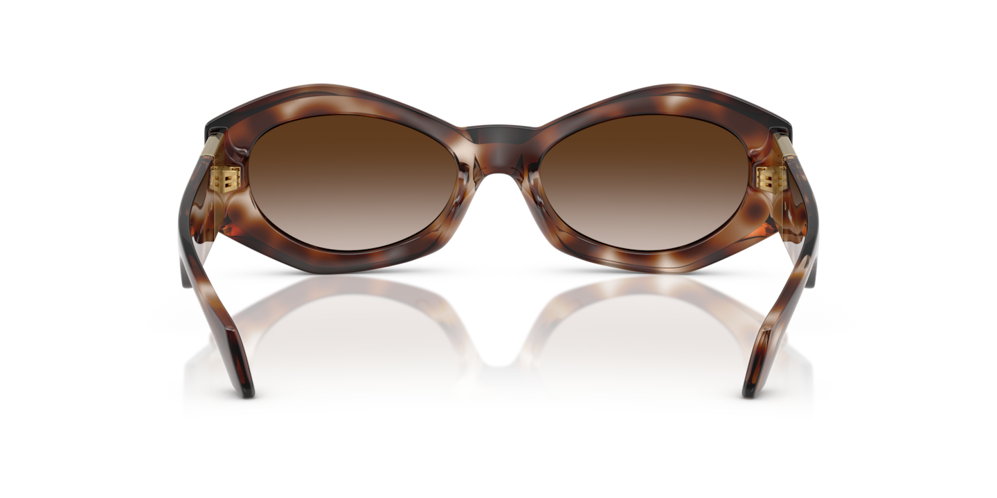 NEW VERSACE VE4466U 54613B GEOMETRIC SUNGLASSES MOD 4466U 5461/3B BROWN EYEWEAR Versace VE4466U Sunglasses | LensCrafters main image 3
