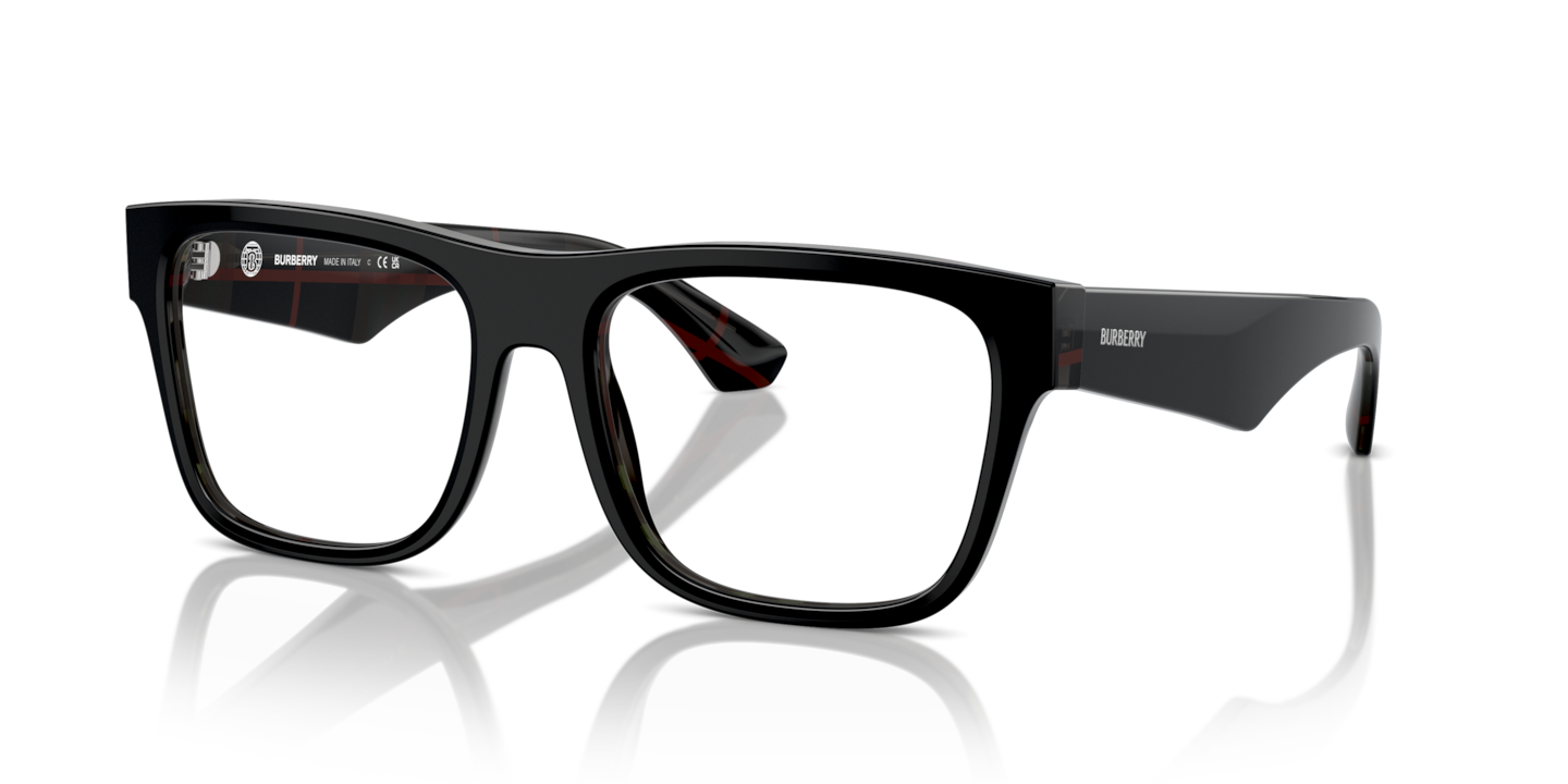 Burberry BE2411 Top Black On Vintage Check