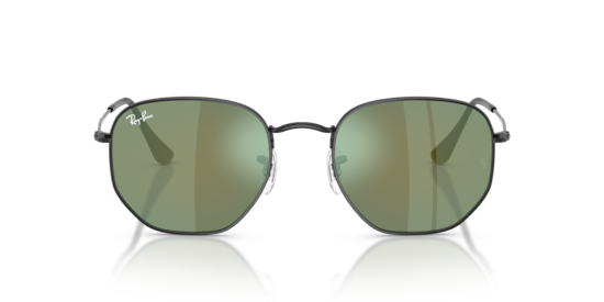 RB3548N Hexagonal Flat Lenses Ray-Ban Black