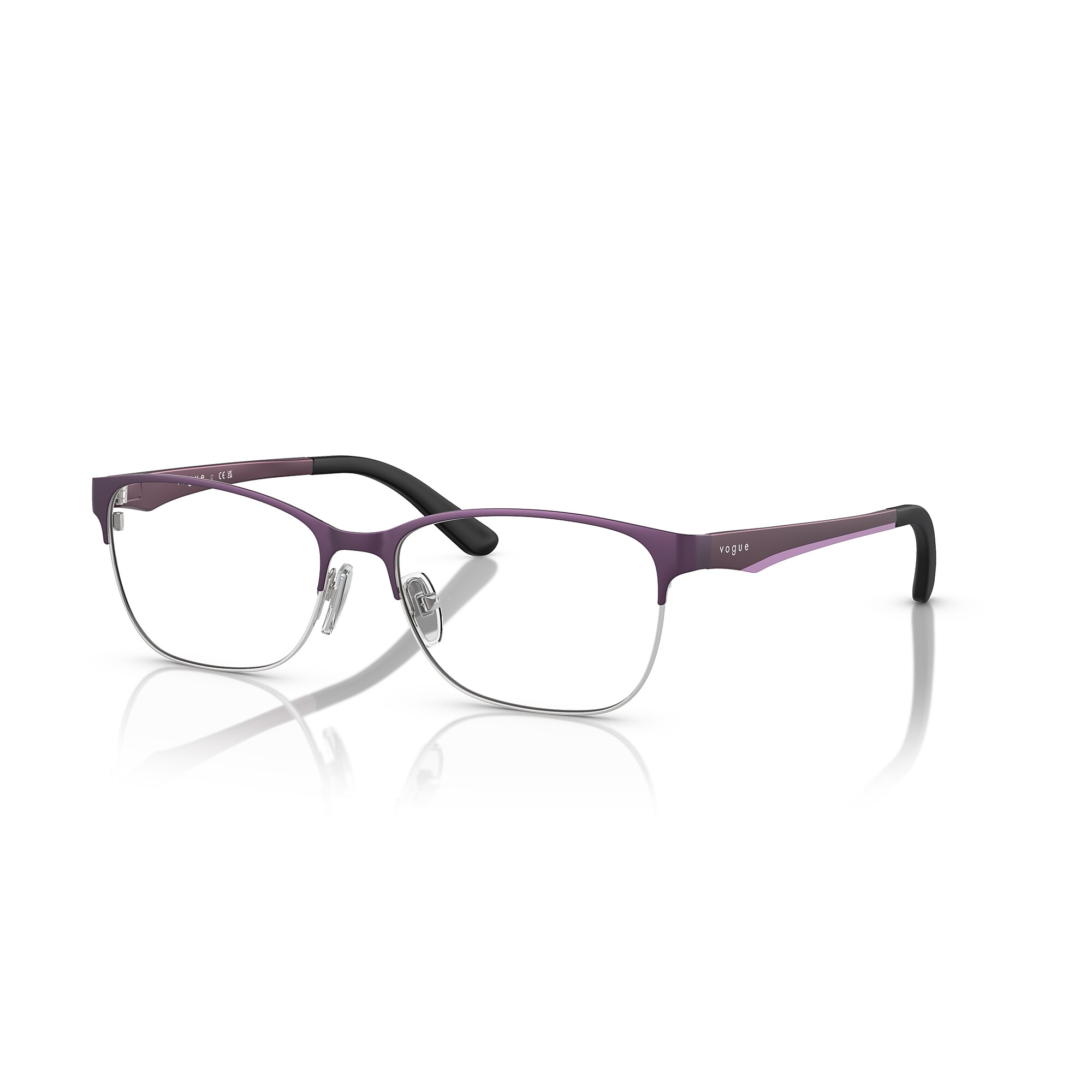 Vogue Women Eyeglasses Crystal Accent Black Half Rim Glasses VO3694-B 52[]17 135 Vogue VO5276 Eyeglasses | FramesDirect.com main image 4