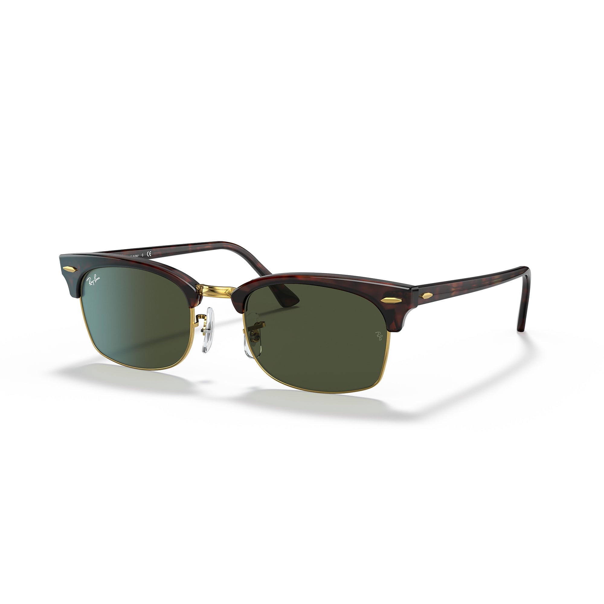 小物 Ray-Ban CLUBMASTER SQUARE LEGEND GOLD Ray-Ban RB3916 Clubmaster Square Legend Gold Sunglasses