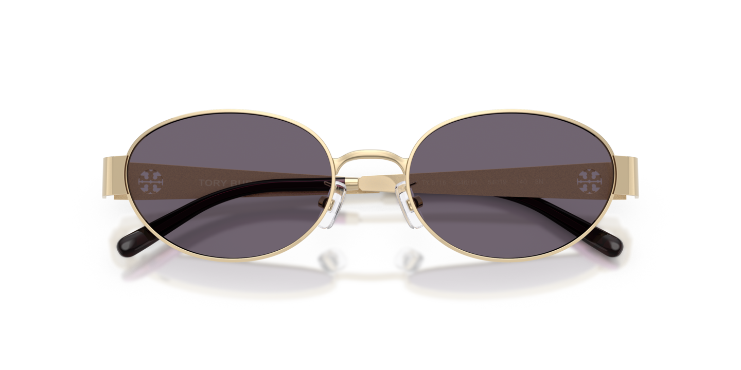 Chic Tory Burch Cream Sunglasses TORY BURCH TY7187U 189073 Ivory Horn Brown Women main image 2