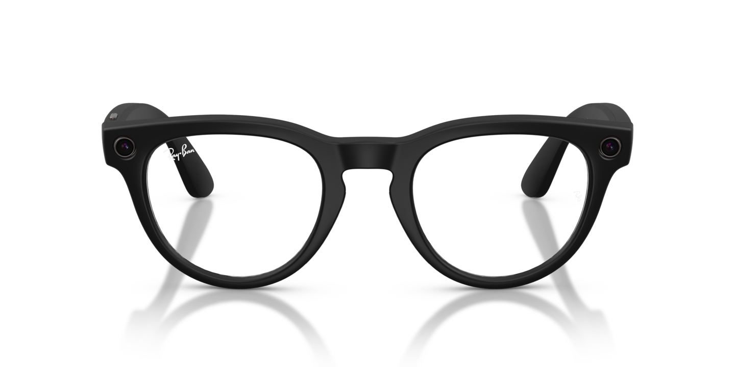 Ray-Ban スマートサングラス  HEADLINER Amazon.com: Ray-Ban Meta Glasses, Headliner, Shiny Black