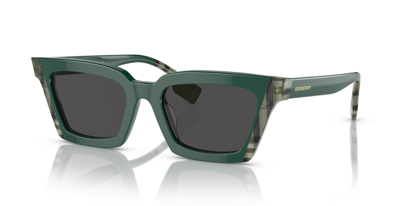 Burberry BE4392U Briar Green/Check Green