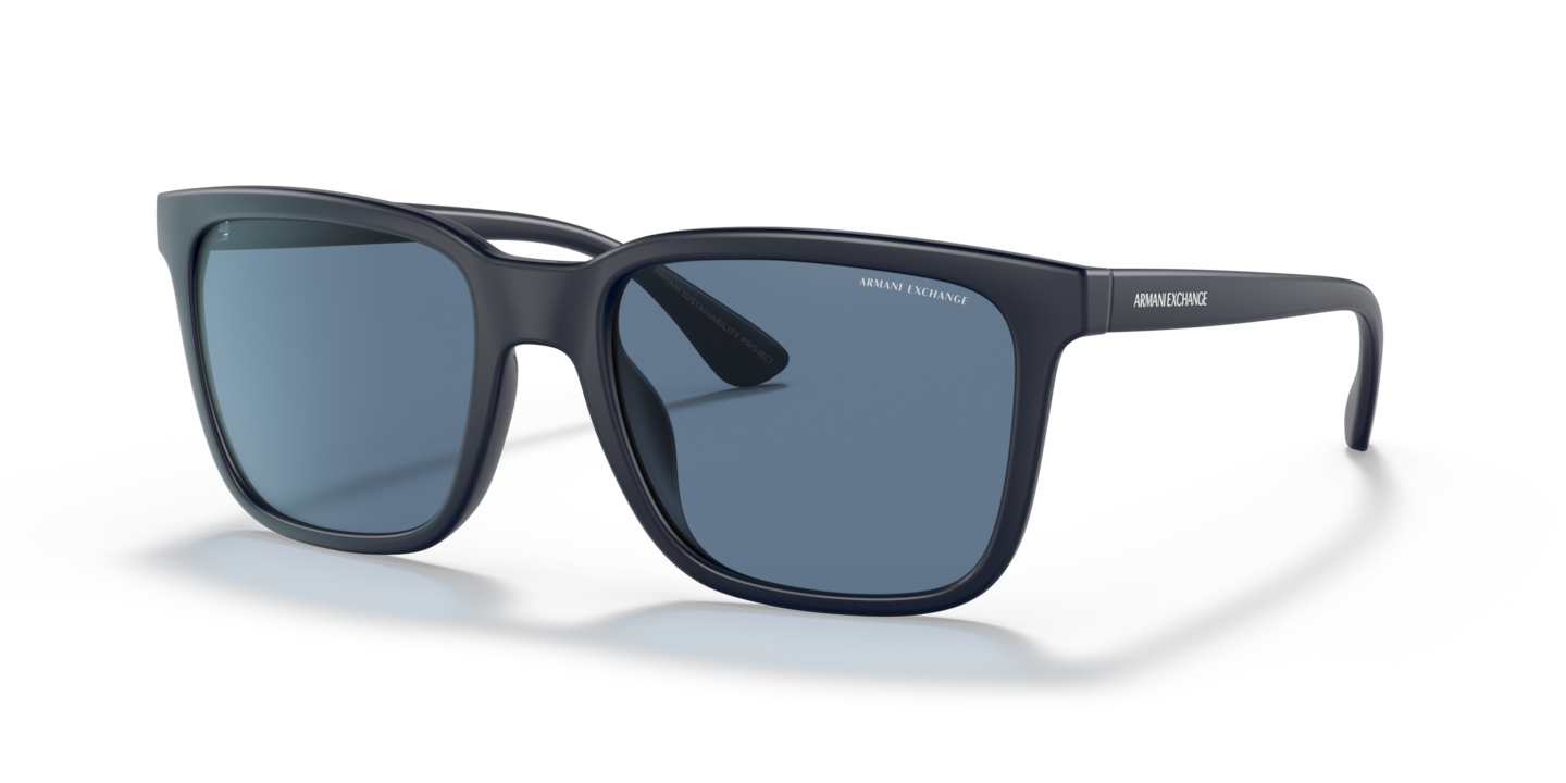 Armani Exchange AX4112SU Dark Matte Blue