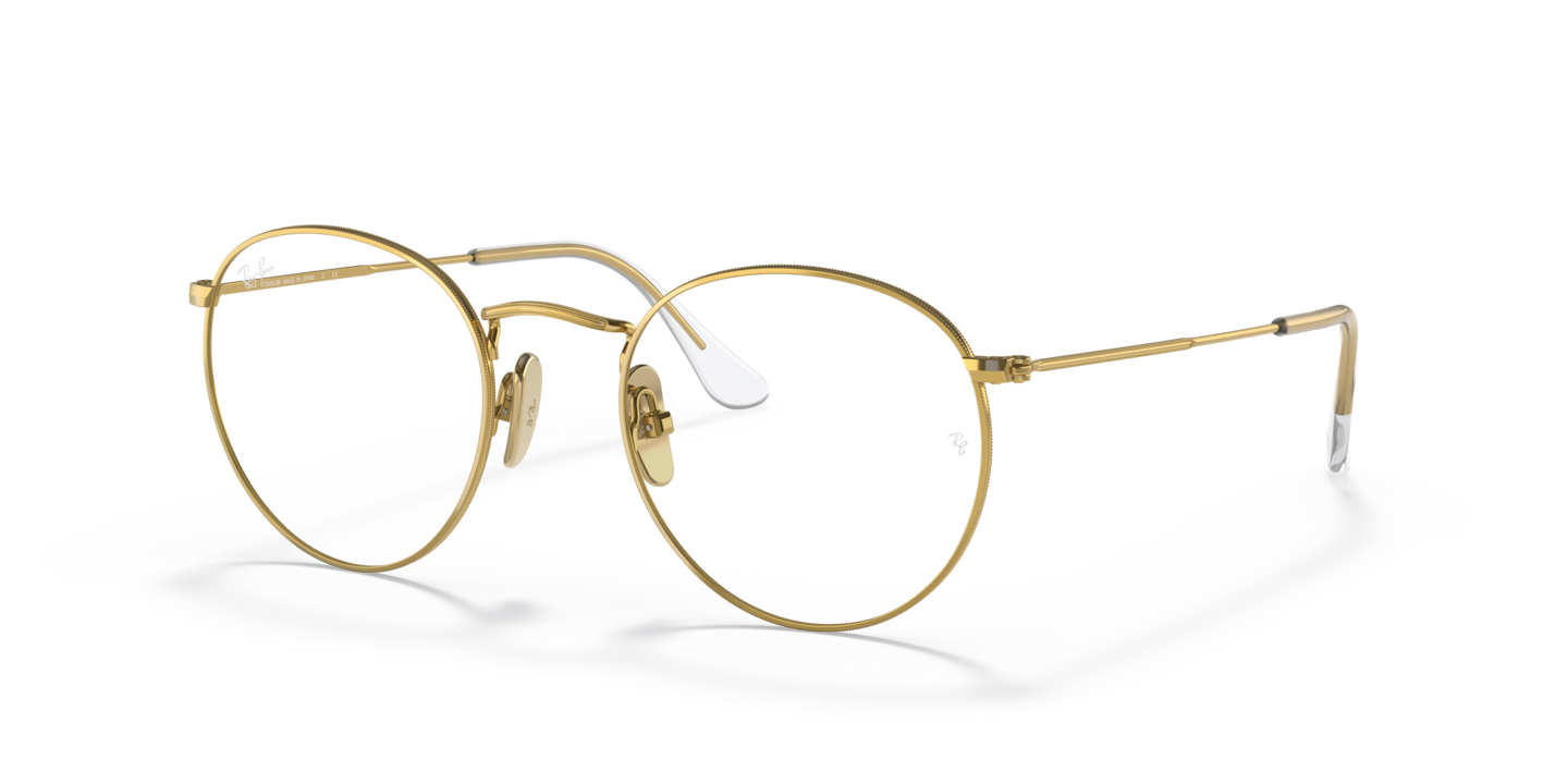 Ray-Ban RB8247V Round Titanium Optics Gold