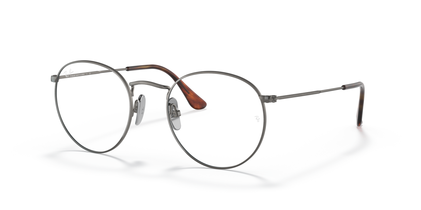 Ray-Ban RB8247V Round Titanium Optics Gunmetal