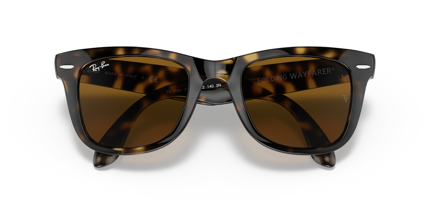 【新品】 Rayban Wayfarer Folding RB4105 Amazon.com: Ray-Ban RB4105 Folding Wayfarer Sunglasses, Havana