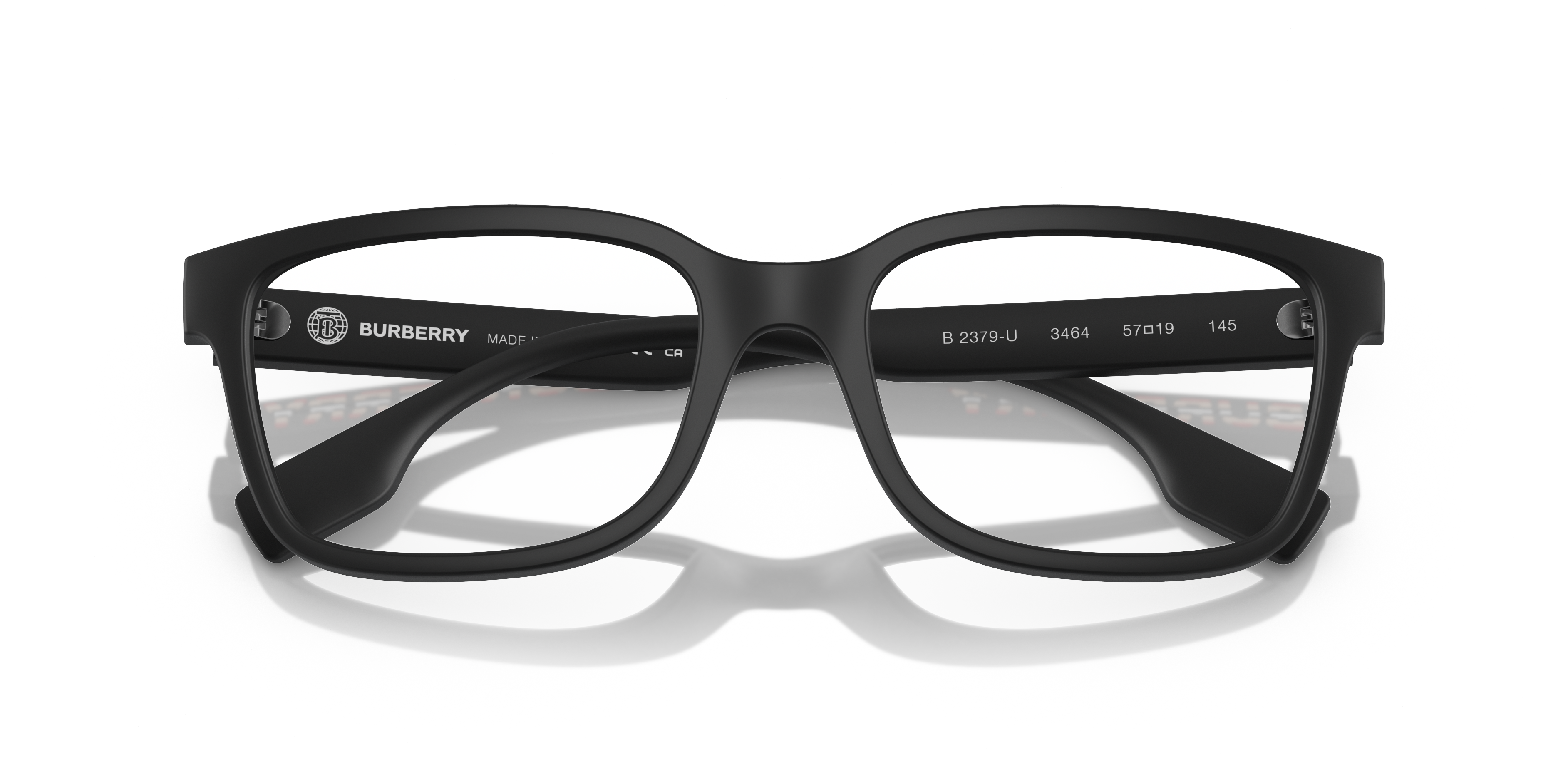 ●　3/29　231776　BURBERRY　眼鏡　BE1159T　1057　55□18　140　フレーム　メガネ　バーバリー　ケース付 Burberry BE4291 L (0 - 138) with Grey lenses and Black frame