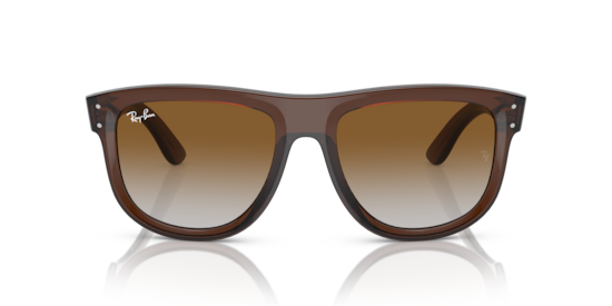 RBR0501S Boyfriend Reverse Ray-Ban Transparent Brown