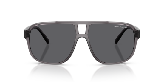 AX4104S Armani Exchange Shiny Transparent Grey