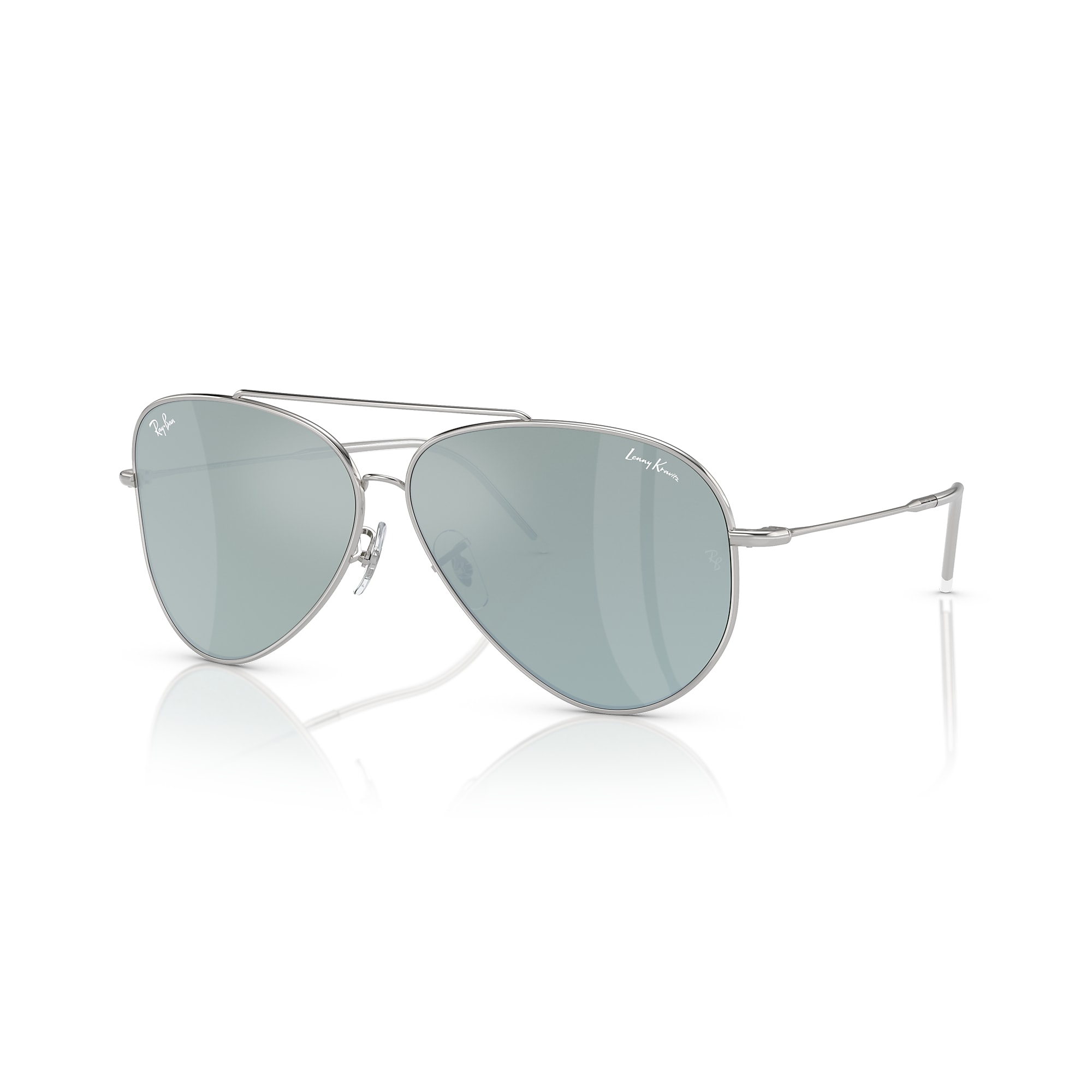 Sunglasses Ray-Ban RBR0101S Lenny Kravitz X Aviator Reverse | Free