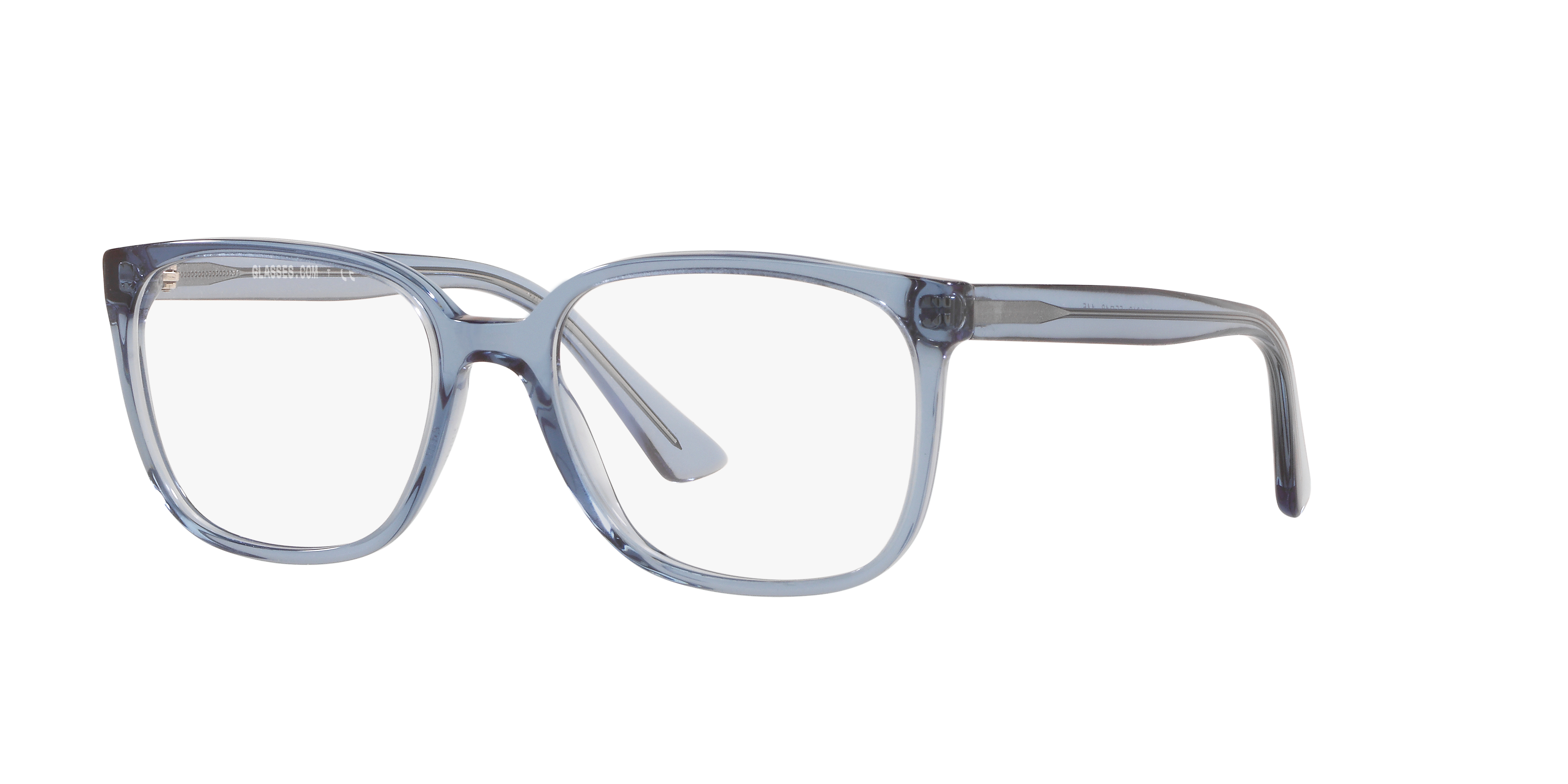 Glassescom Unisex Gk2002 Transparent Blue Size Small 58$