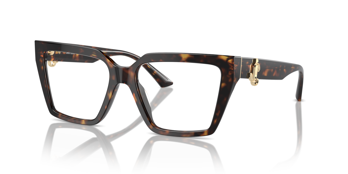 JIMMY CHOO。サングラスケース付き Jimmy Choo Magnetic Glasses / Sunglasses Hard Case Faux