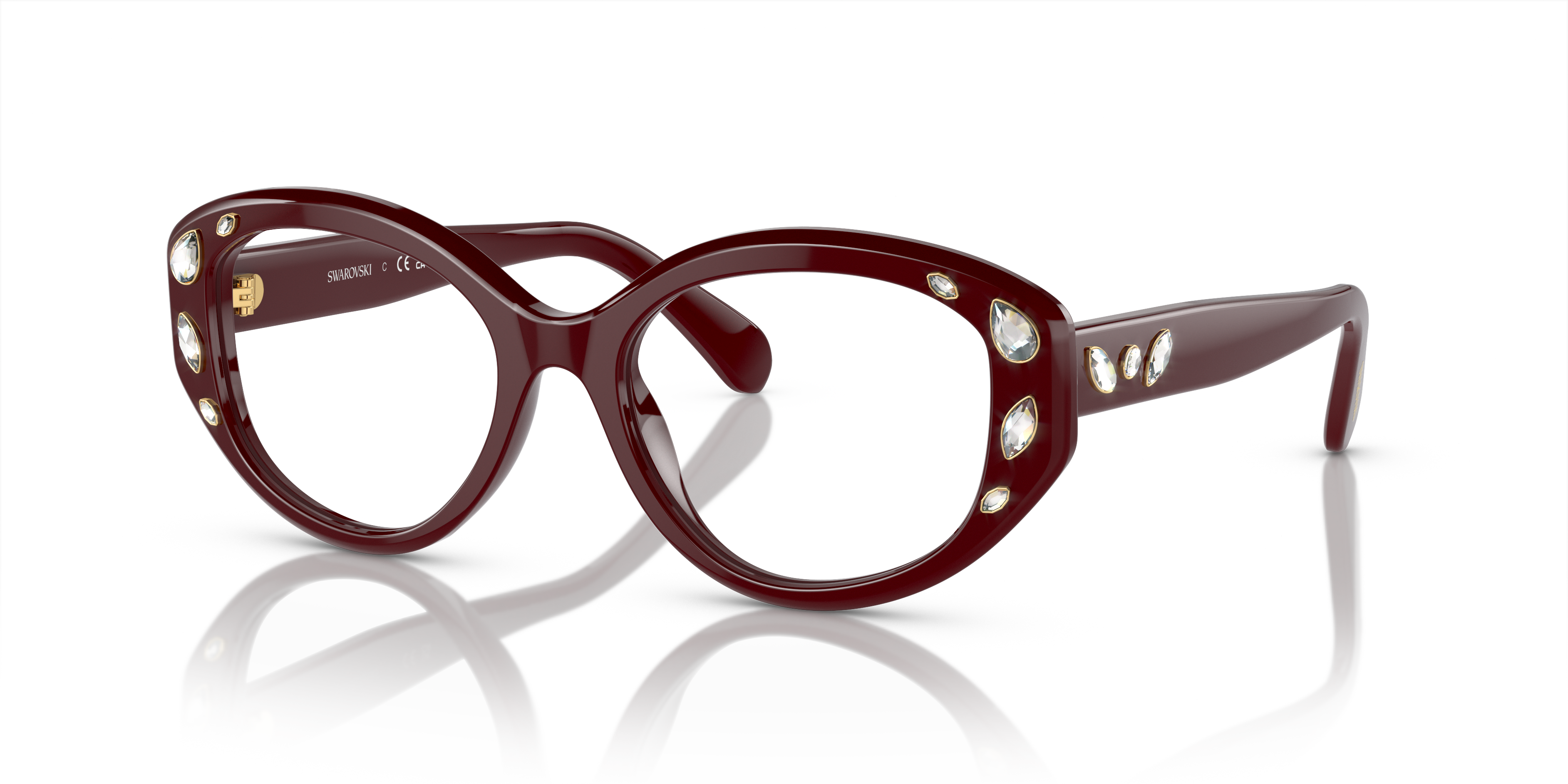 Swarovski Unisex Sk2006 Rouge Bourgogne Size Extra Small 138$