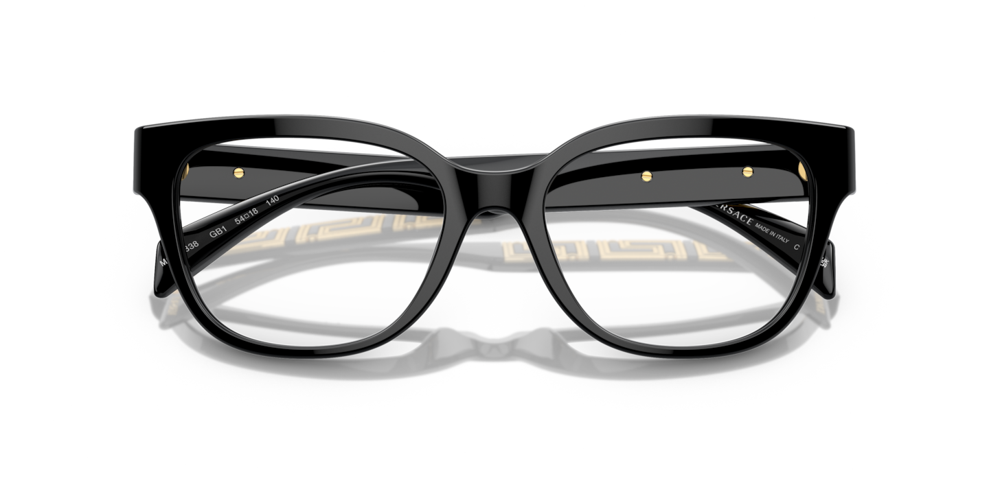 VERSACE 10139441A143772W580 関税送料込 Eyeglasses Versace VE3338 | Free Shipping | Glasses.com®
