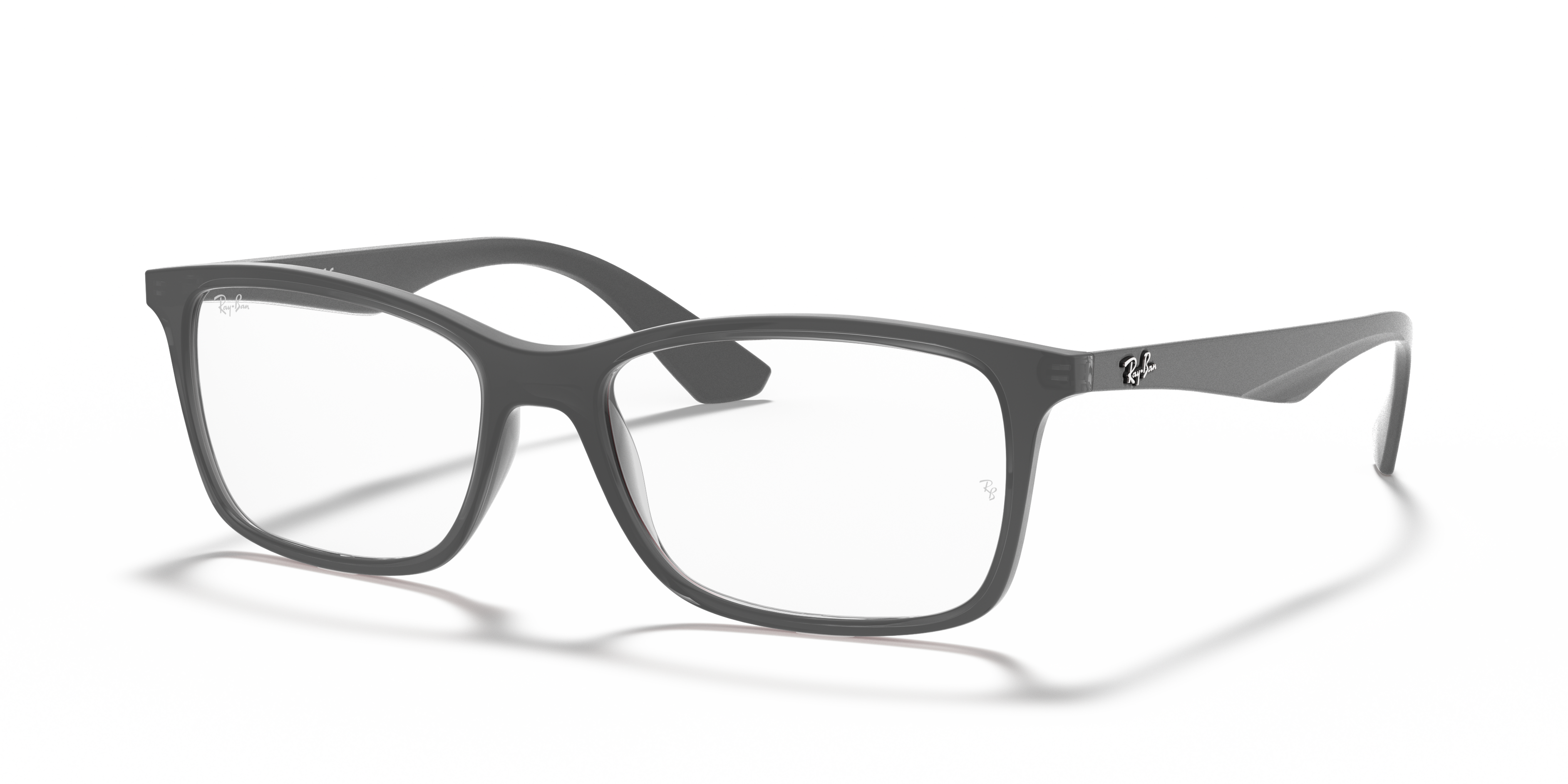Ray-Ban Unisex Rx7047 Transparent Gris Size Extra Large 176$
