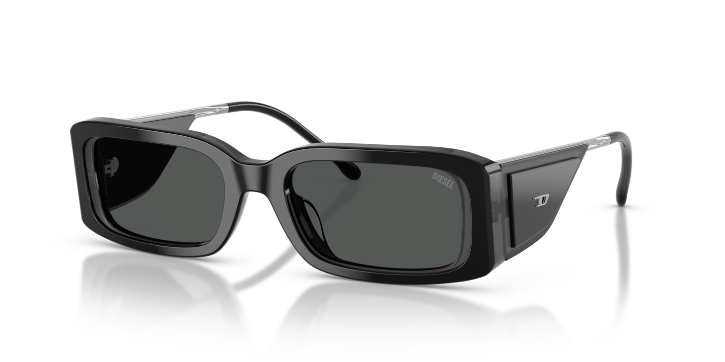 Diesel DL2017U Black Tranparent Grey