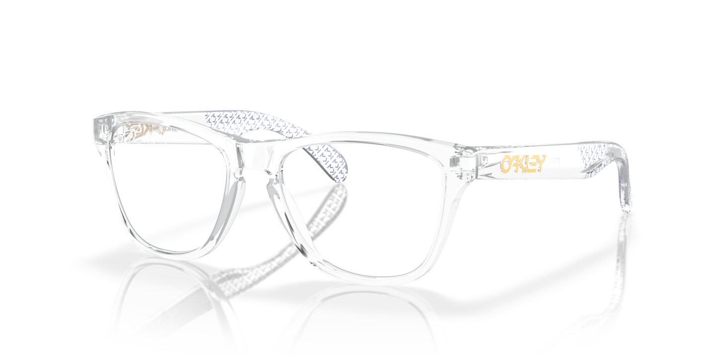 Oakley OY8009 Kylian Mbappé Signature Series Frogskins™ XS (Youth Fit) Polished Clear